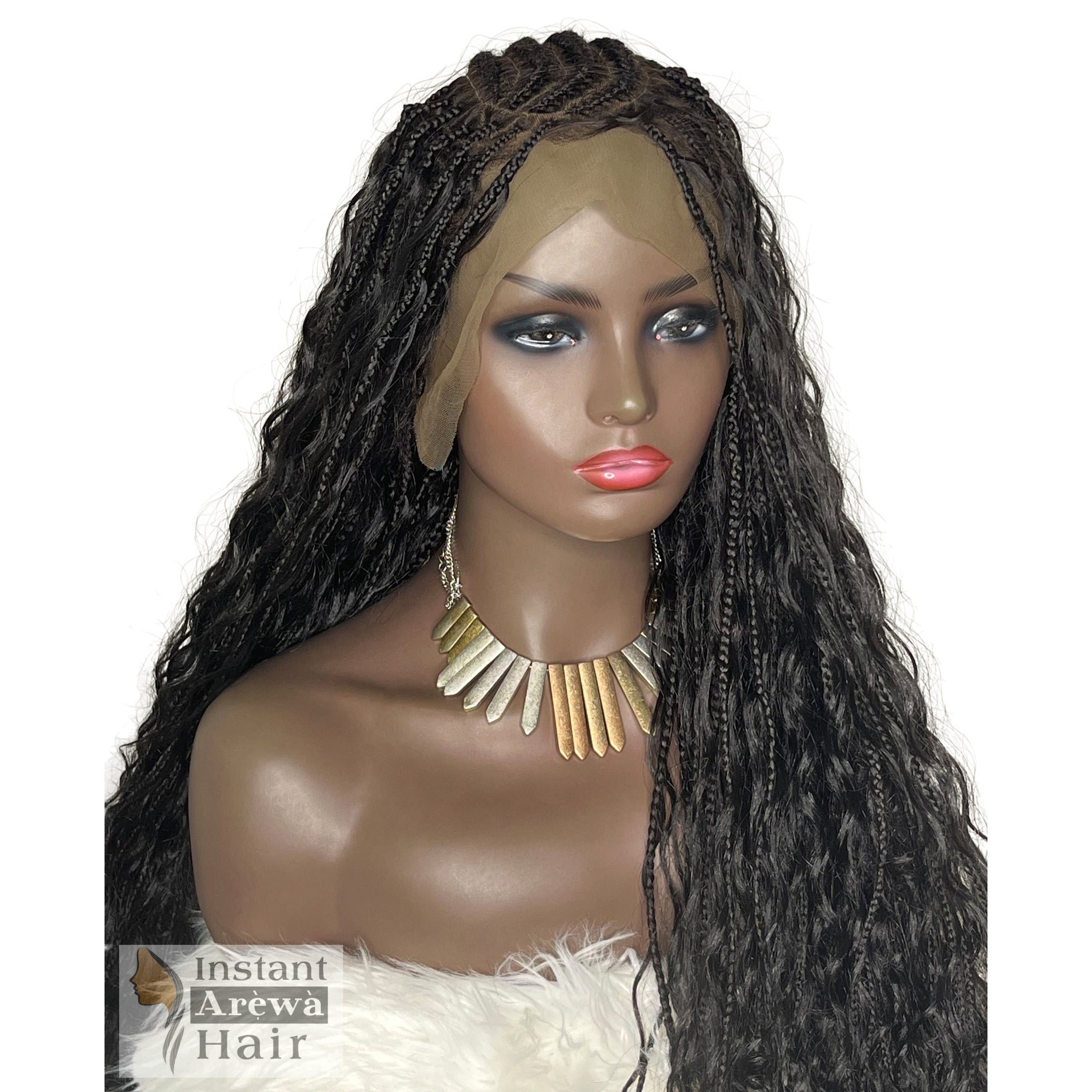 Bohemian Cornrow Wig