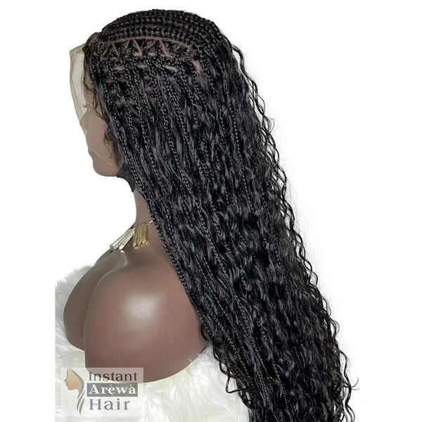 Bohemian Cornrow Wig