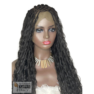 Bohemian Cornrow Wig