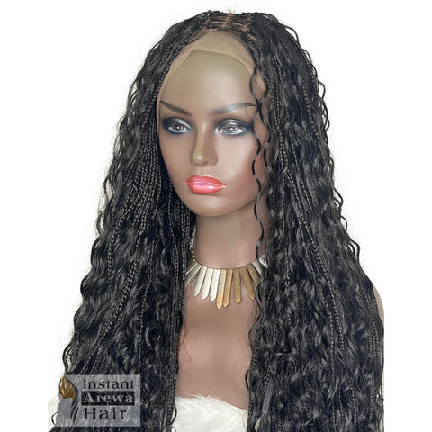 Bohemian Knotless Box Braid Wig