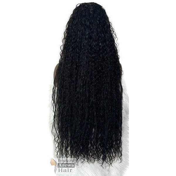 Bohemian Knotless Box Braid Wig