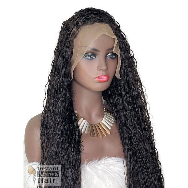 Bohemian Knotless Box Braid Wig