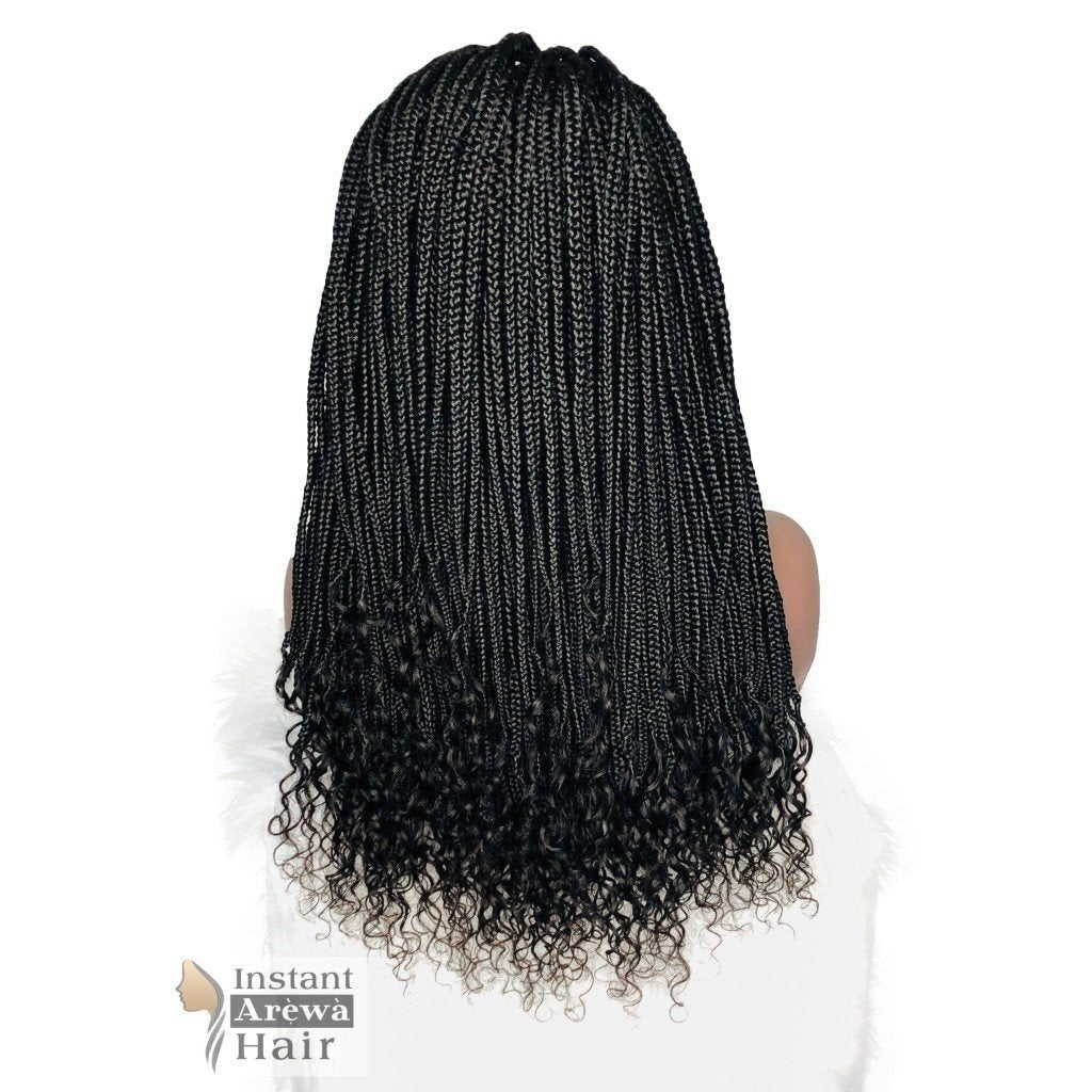 Knotless goddess braids 2024 wig