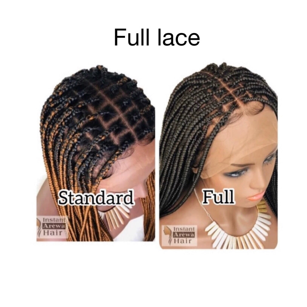 READY to SHIP in 3DAYS Wig Medium Knotless Box Braids Wig for Black Women  Cornrows Wig Cornrow Faux Locs Dreadlocks Lace Frontal Wig Braided 